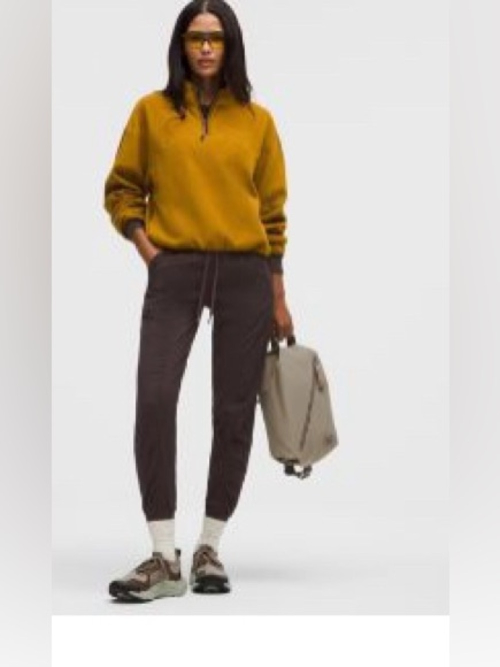 lululemon athletica Women’s Dark Brown Jogger Pants